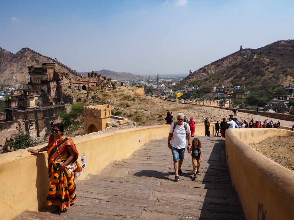 Amber Fort - Jaipur - Voyage en Inde avec des enfants - La Famille Nomade
