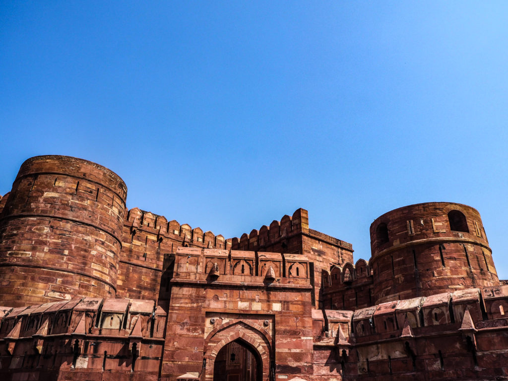 Le Fort rouge - Agra - La Famille Nomade