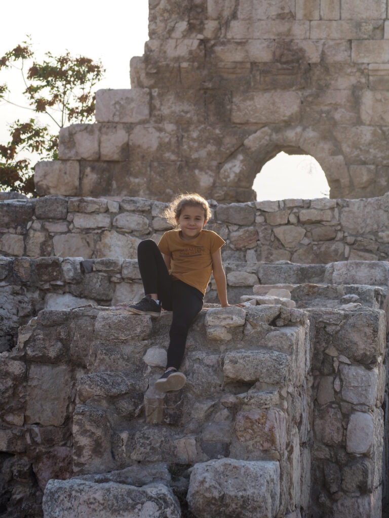 La Citadelle d'Amman - Voyage en Jordanie avec les enfants - La Famille nomade